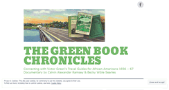 Desktop Screenshot of greenbookchronicles.com